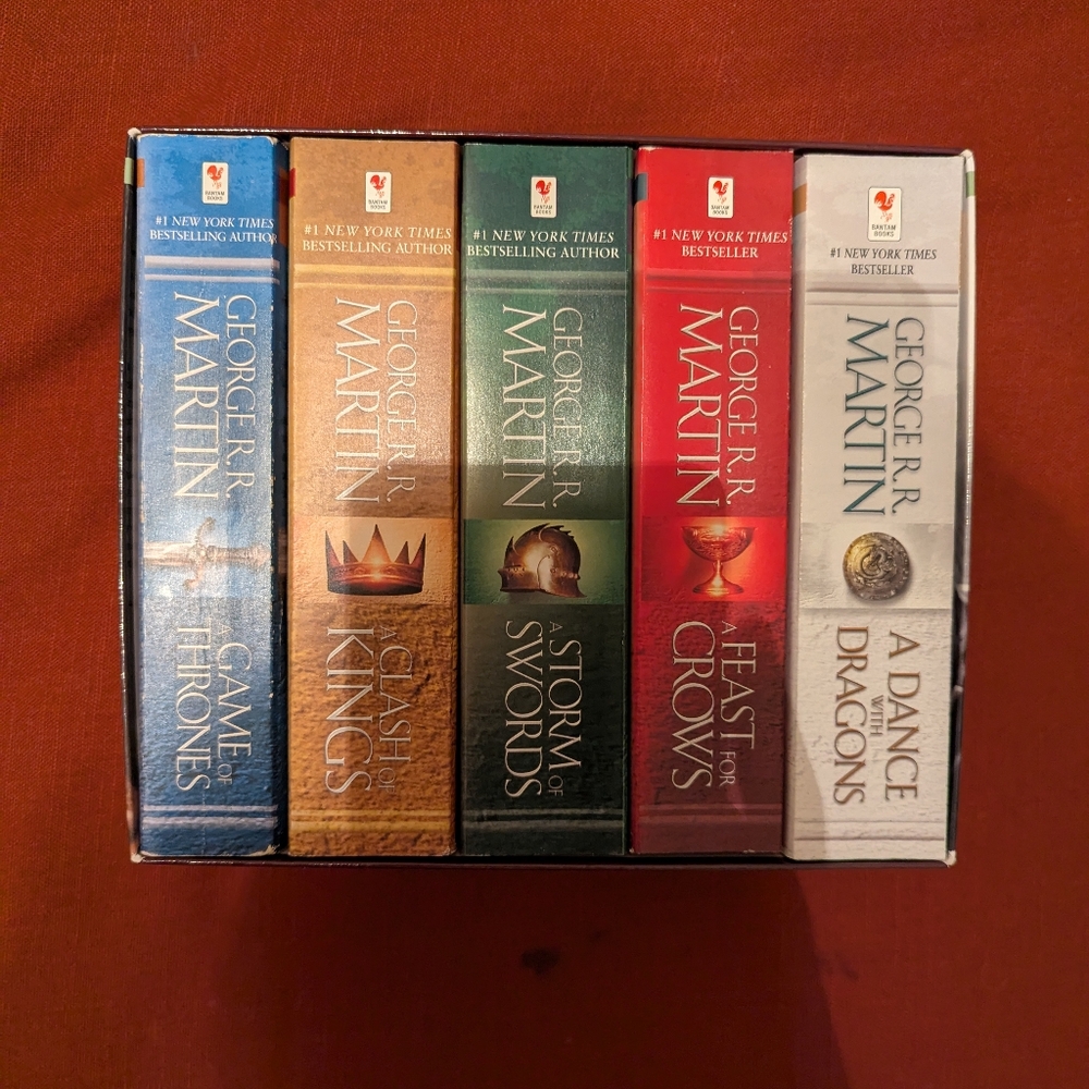 Game Of Thrones Boxed Book Set